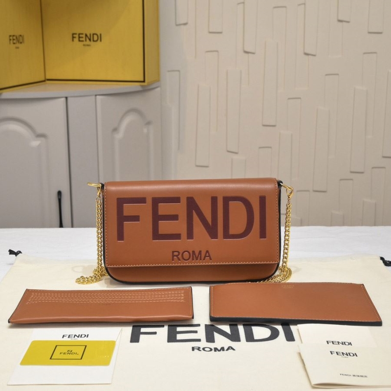 F**di satchel bags